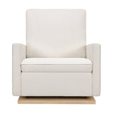 Babyletto Cali Pillowback Chair and a Half Glider in Eco-Performance Fabric | Water Repellent & Stain Resistant