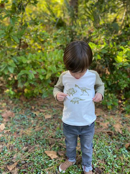 Dinosaur Print Tee by Me & Henry