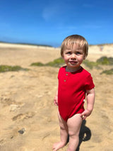 Jibe Rib Jersey Onesie by Me & Henry