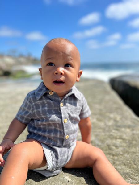 Helford Woven Onesie by Me & Henry