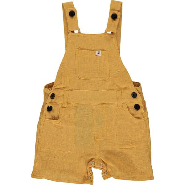 Bowline Overalls in Gold Gauze by Me & Henry