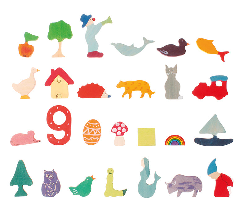 Alphabet Figures German by Grimm's