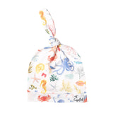 Top Knot Hat in Nautical by Copper Pearl