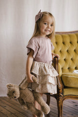 Courtney Ruffle Top - Dustywood by Jamie Kay