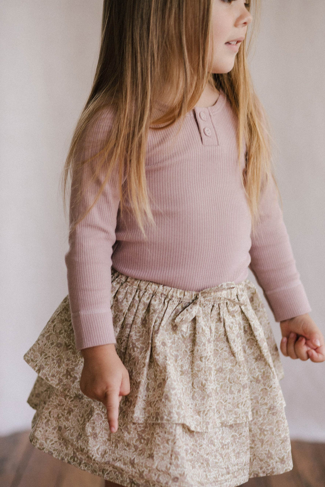 Organic Cotton Heidi Skirt - Lottie Floral by Jamie Kay