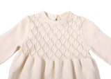 Viverano - Milan Pastel Pointelle Sweater Knit Dress