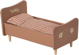 Wooden bed for Teddy Mom in Rose by Maileg