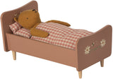 Wooden bed for Teddy Mom in Rose by Maileg