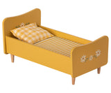 Mini Wooden Bed in Yellow by Maileg
