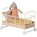 Micro Cot Bed, Rose by Maileg