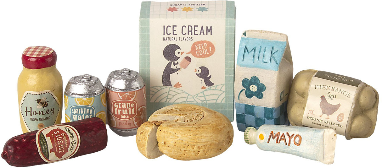 Miniature Grocery Box by Maileg
