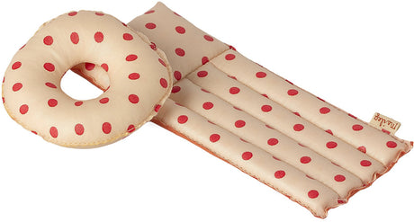 Air Mattress for Mouse in Red Dot by Maileg