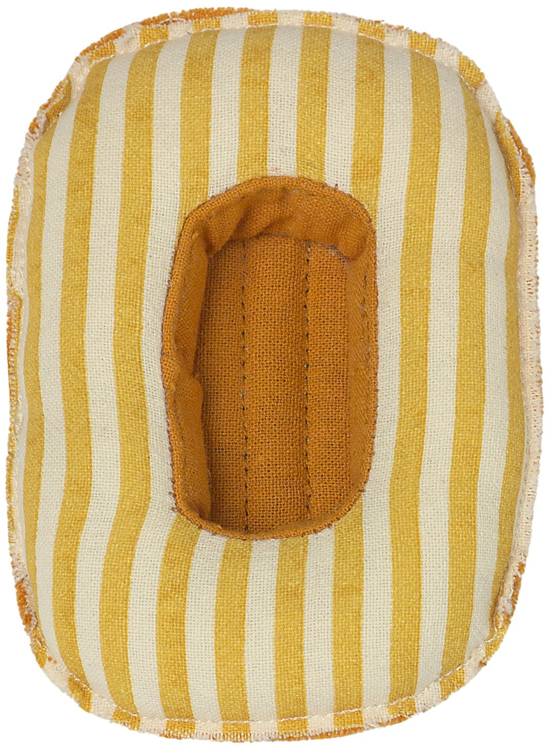 Rubber Boat for Small Mouse in Yellow Stripe by Maileg