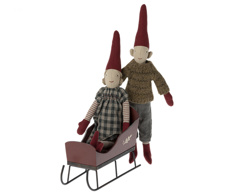 Mini Sleigh in Red by Maileg