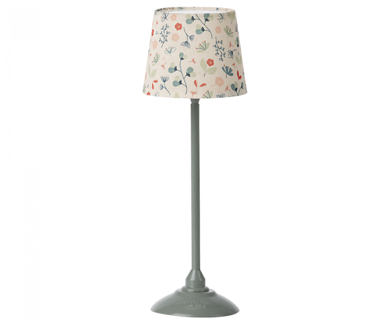 Miniature Floor Lamp in Mint by Maileg