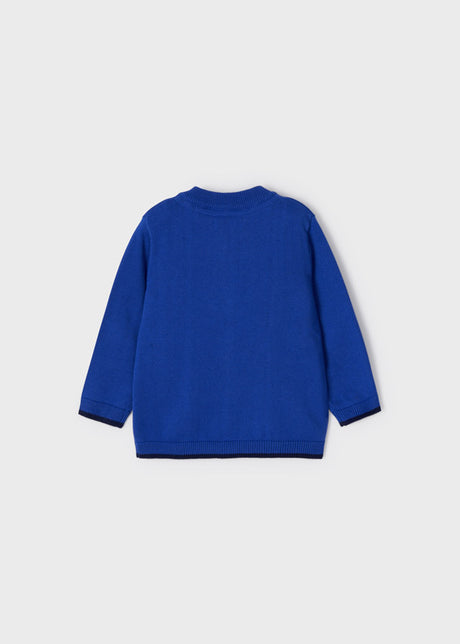 Basic Knitting Pullover in Klein Blue by Mayoral