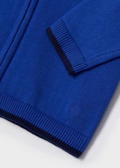 Basic Knitting Pullover in Klein Blue by Mayoral