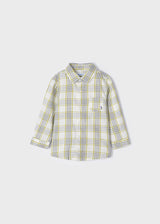 Long Sleeve Checked Shirt by Mayoral