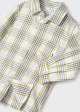 Long Sleeve Checked Shirt by Mayoral