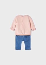 Denim Pants Set by Mayoral