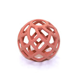 O.B Designs - Silicone Teether Ball - Blush