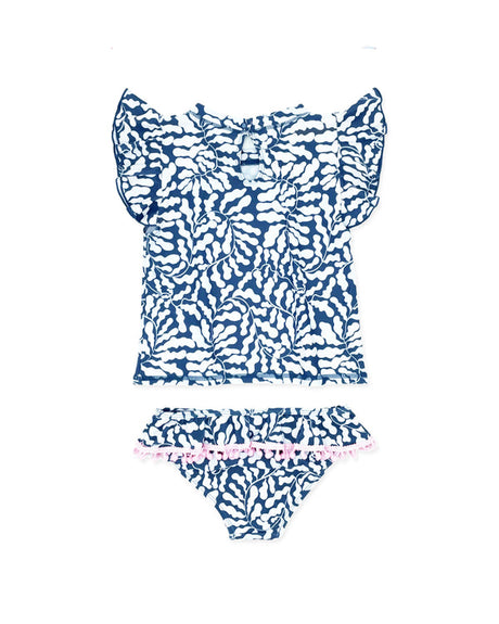 Seashell Ruffle Set in Navy by Feather 4 Arrow