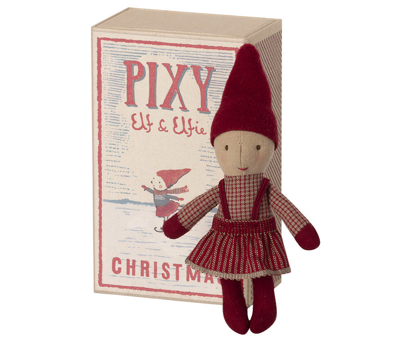 Pixy Elfie in Matchbox by Maileg