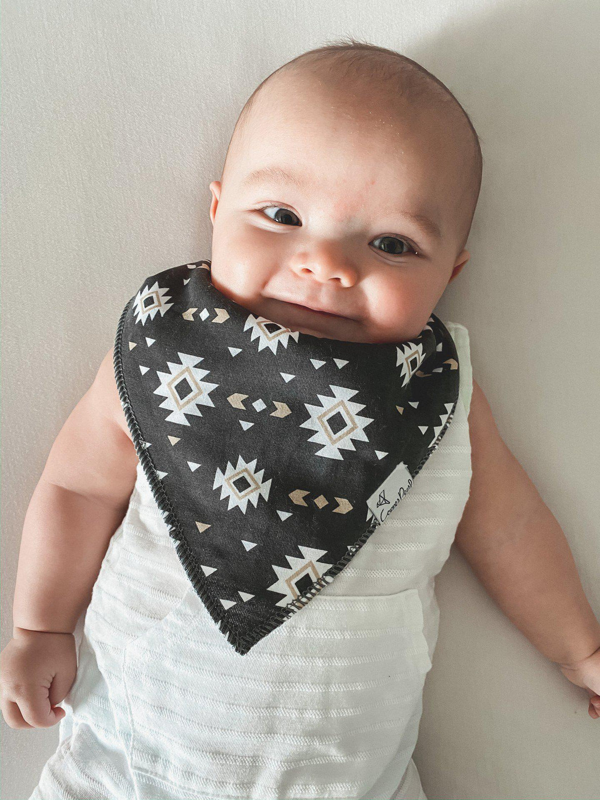 Baby Bandana Bibs in Cusco Set by Copper Pearl