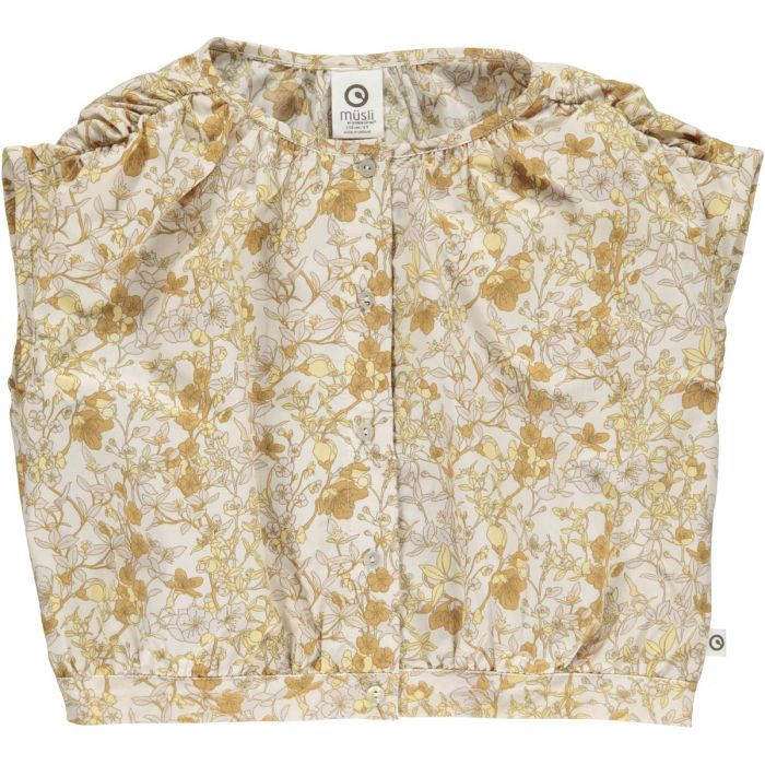 Fiona Poplin Short Sleeve Shirt by Müsli