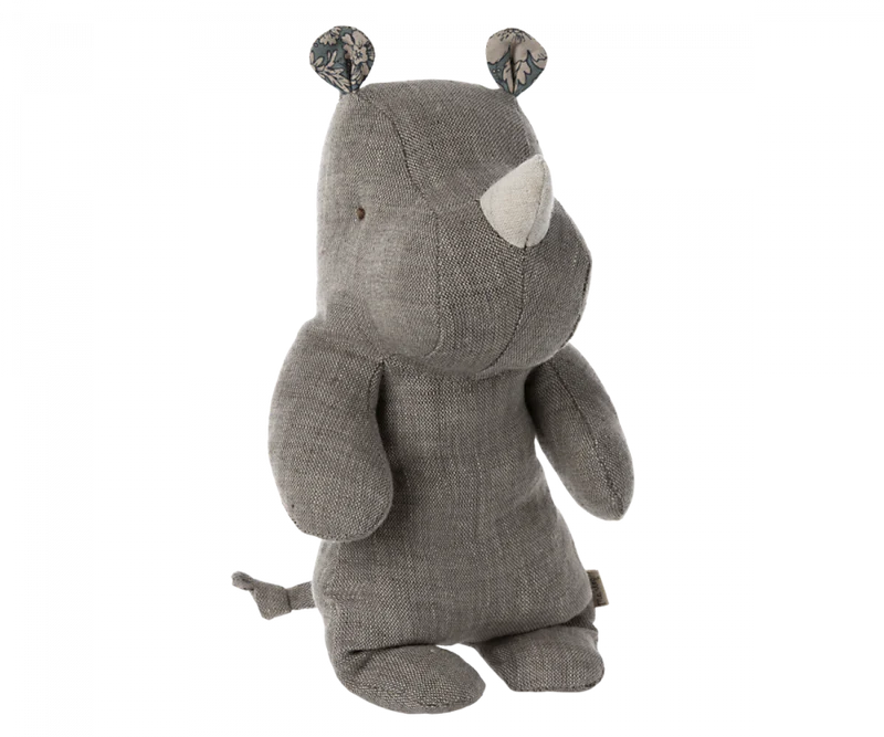 Small Rhino in Grey by Maileg