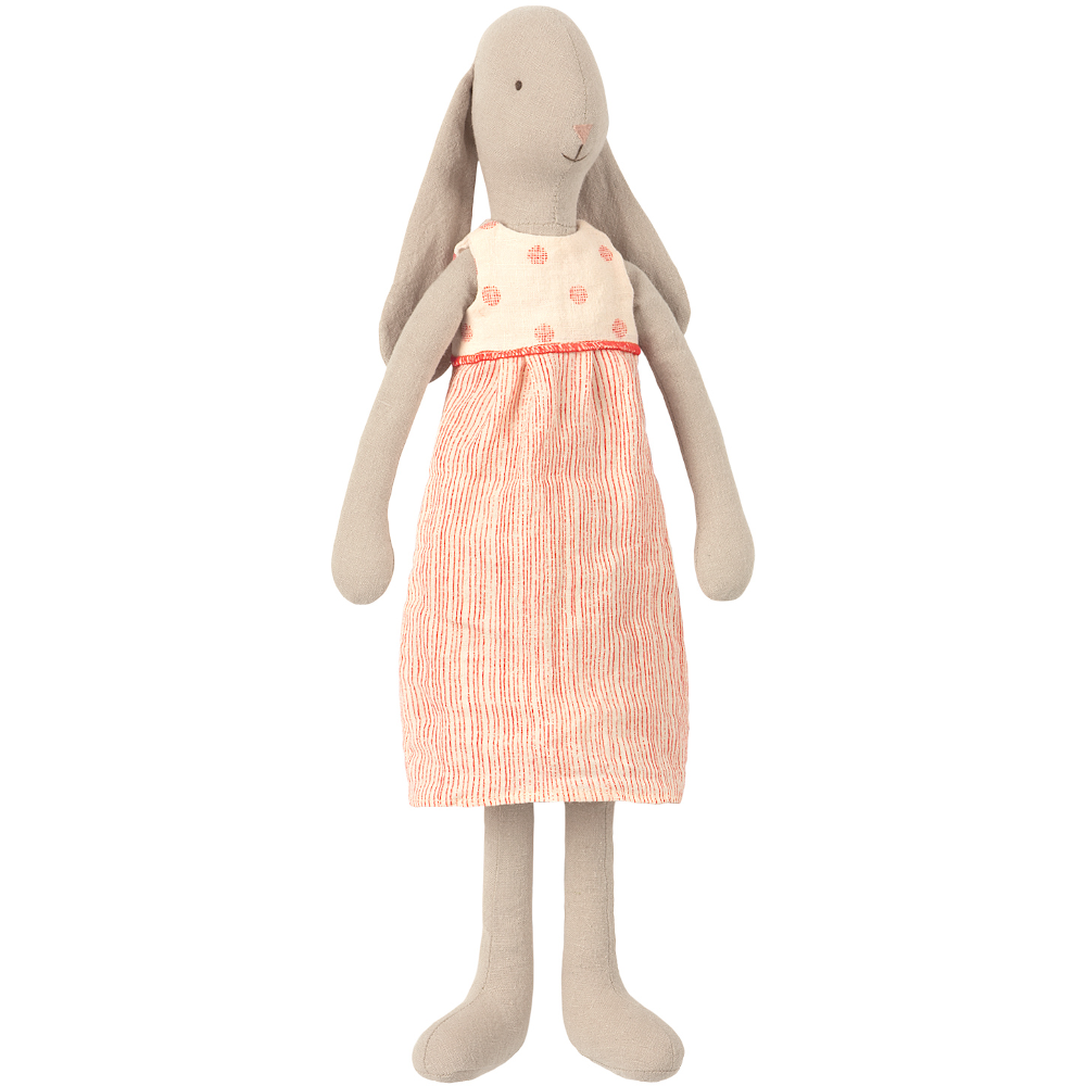 Bunny Size 3 in Off White Dress by Maileg