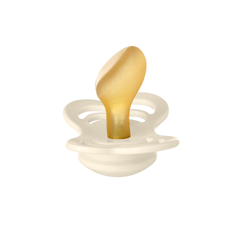 Couture Pacifier 2 Pack in Ivory by BIBS
