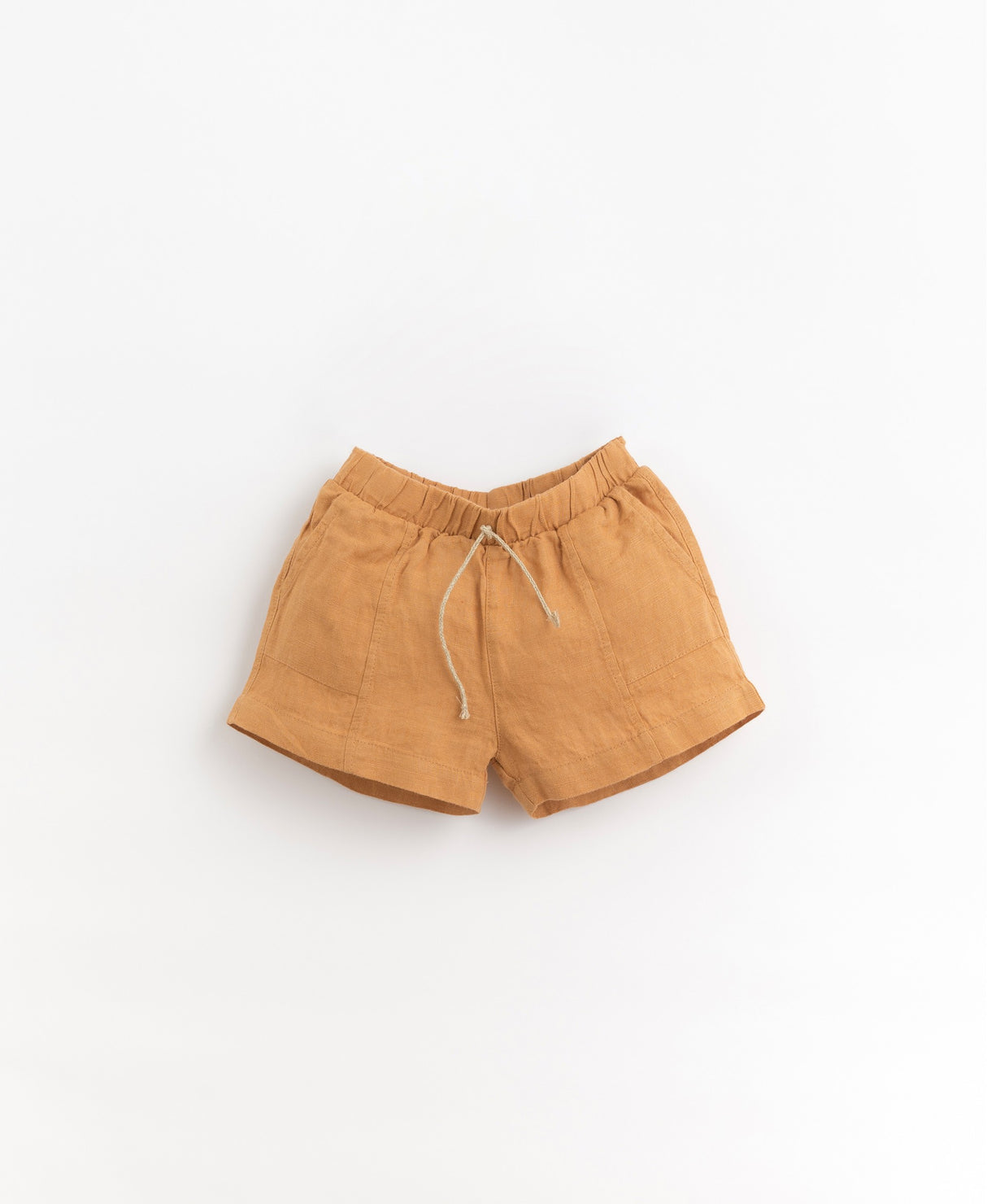 Linen shorts with decorative drawstring |  Play Up