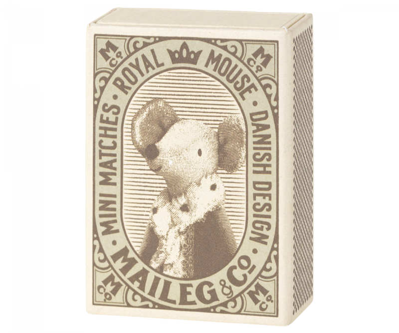 Sleepy Wakey Baby Mouse in Blue by Maileg