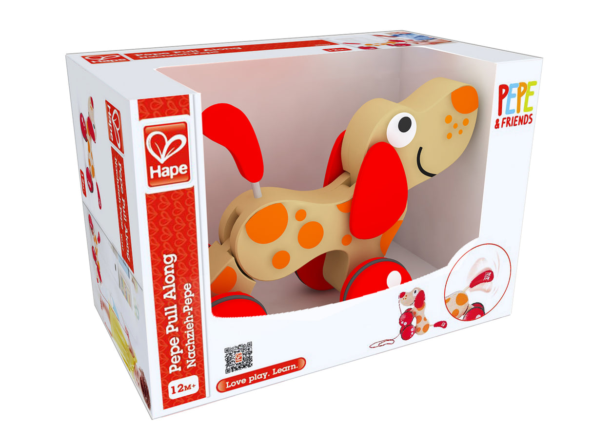 Pull Along Pepe by Hape