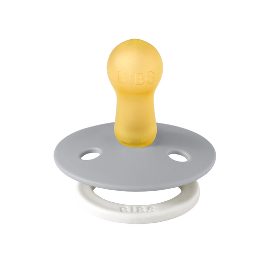 BIBS Colour Pacifier - Cloud GLOW 2 Pk