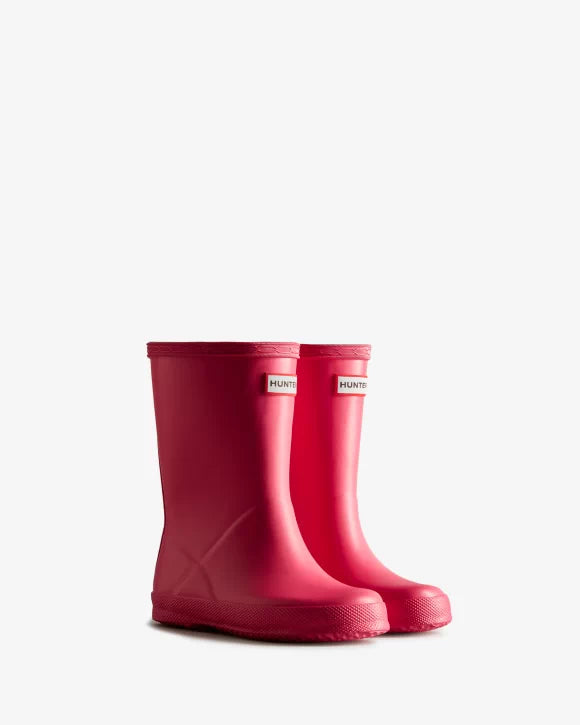 Little Kids Original First Classic Boot in Bright Pink by Hunter