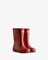 Original Kids First Rain Boots in Military Red by Hunter Boots