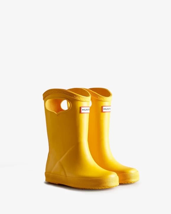 Little Kids First Classic Pull-On Boot in Yellow by Hunter