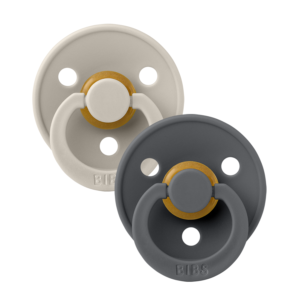 Colour 2 Pack in Sand/Iron by BIBS