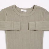 Forest Sage Modal Rib Infant PJ Set by Petit Lem