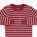 Holly Jolly Stripes PJ Set by Petit Lem