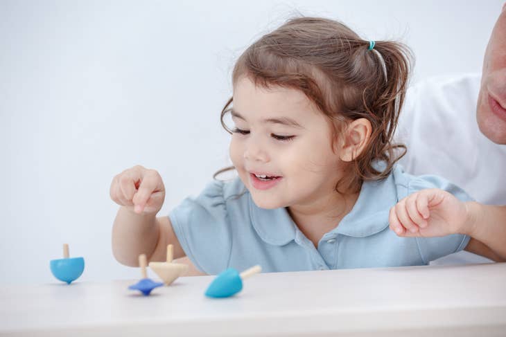 Spinning Tops by Plan Toys