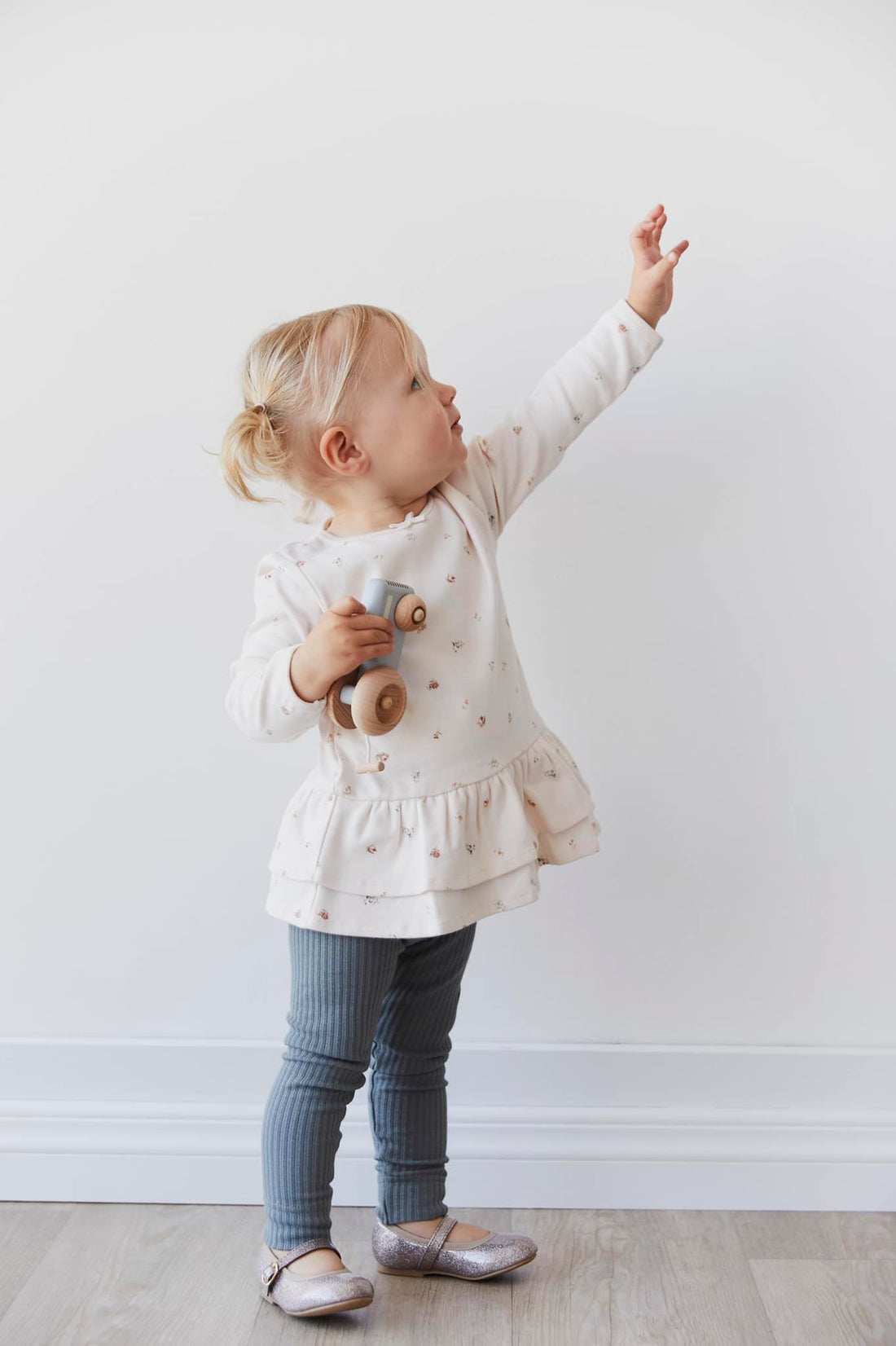 Cotton Modal Leggings in Storm by Jamie Kay