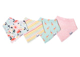Baby Bandana Bibs in Leilani Set by Copper Pearl