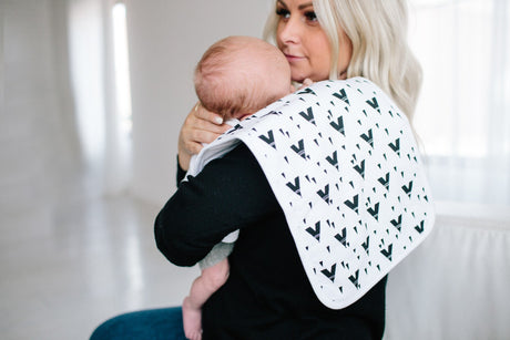 Burp Cloth Set in Phoenix by Copper Pearl