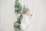 Knit Swaddle Blanket in Poe by Copper Pearl