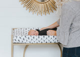 Premium Diaper Changing Pad Cover in Wild by Copper Pearl