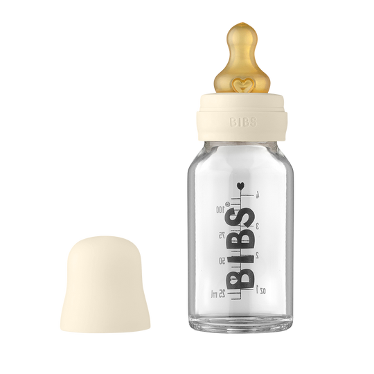 BIBS - Baby Glass Bottle Complete Set