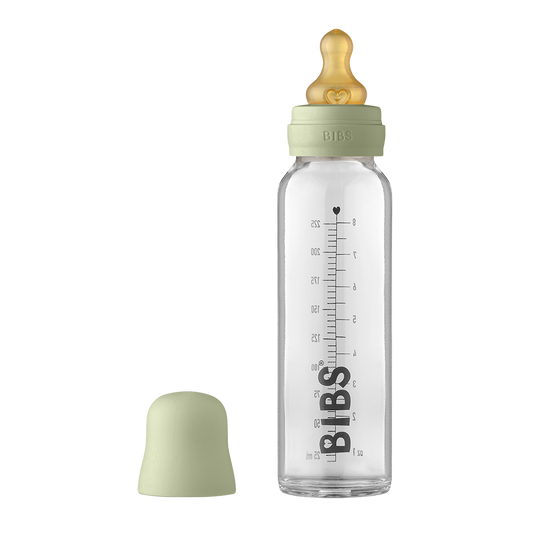 BIBS - Baby Glass Bottle Complete Set